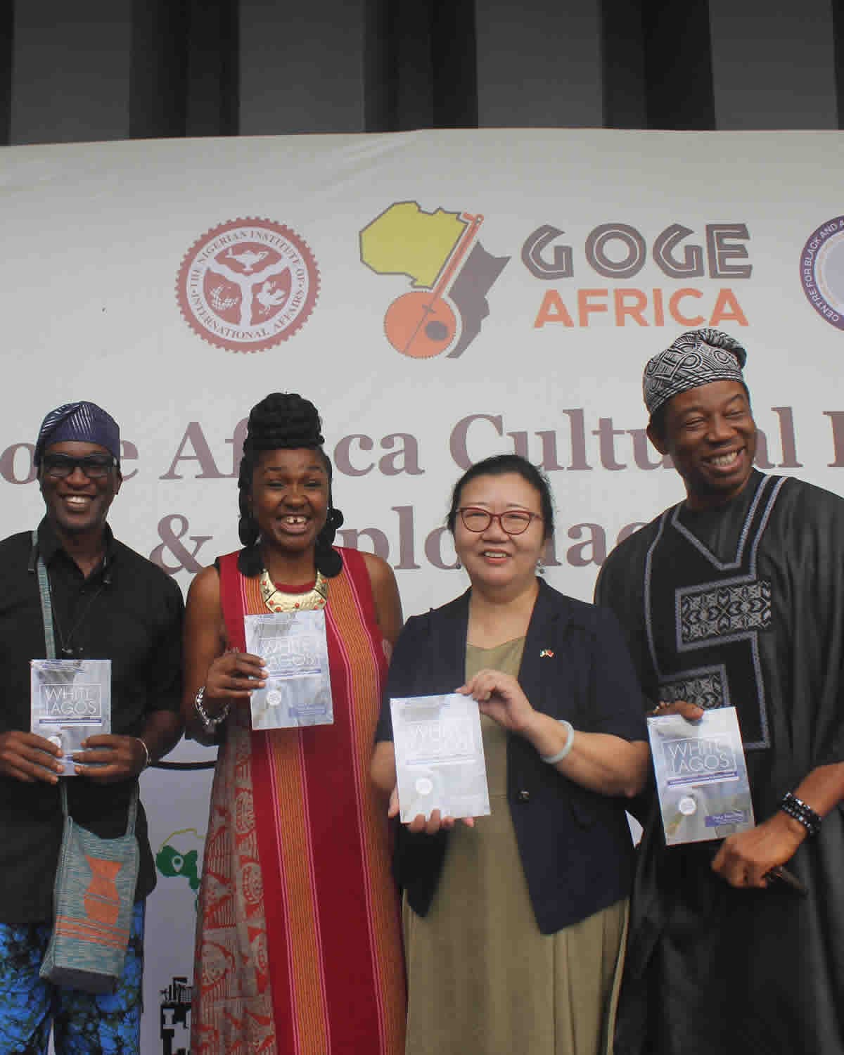 Close-up of the White Lagos book cover